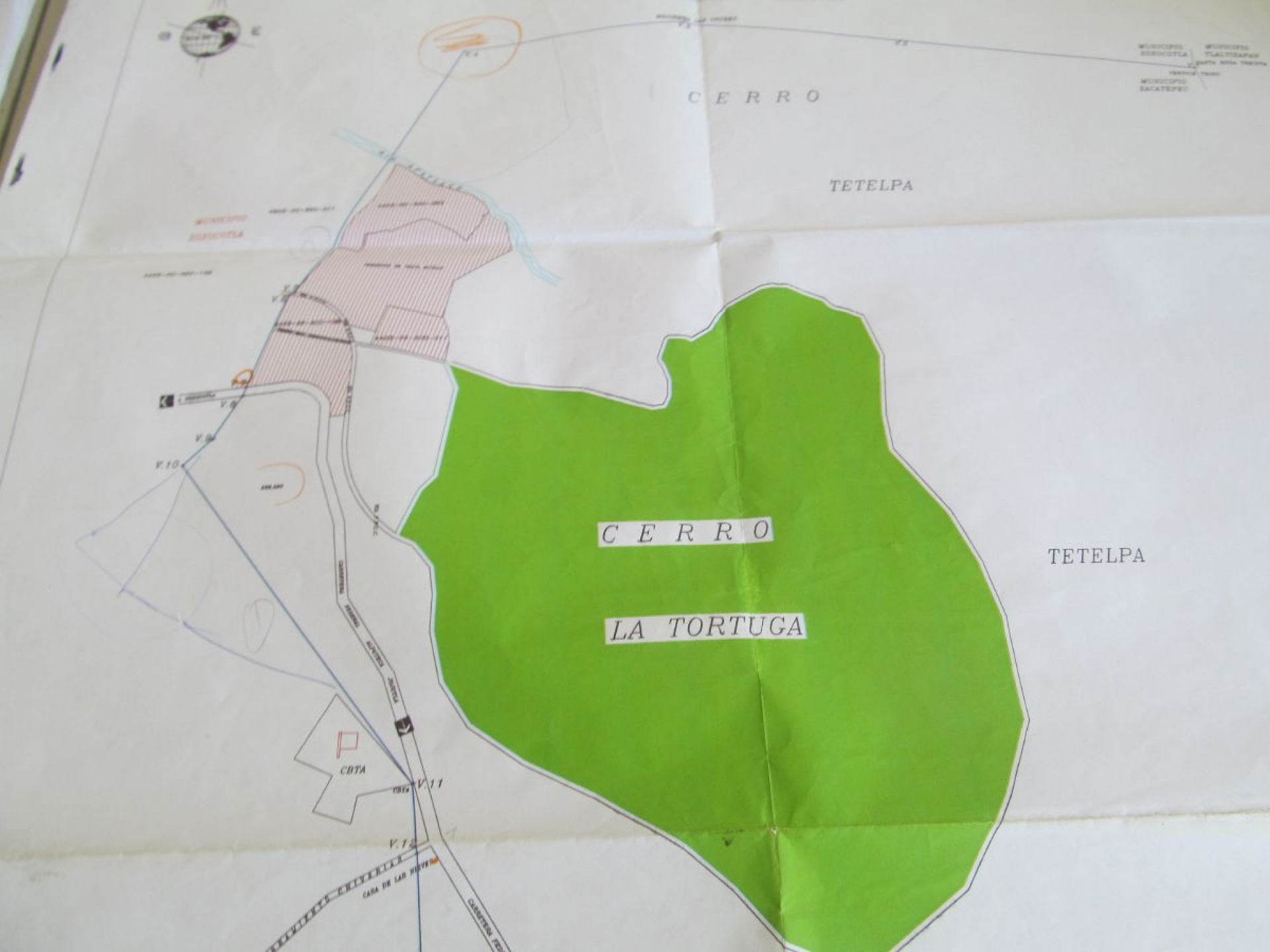 Continúan delimitación de Xoxocotla y Zacatepec