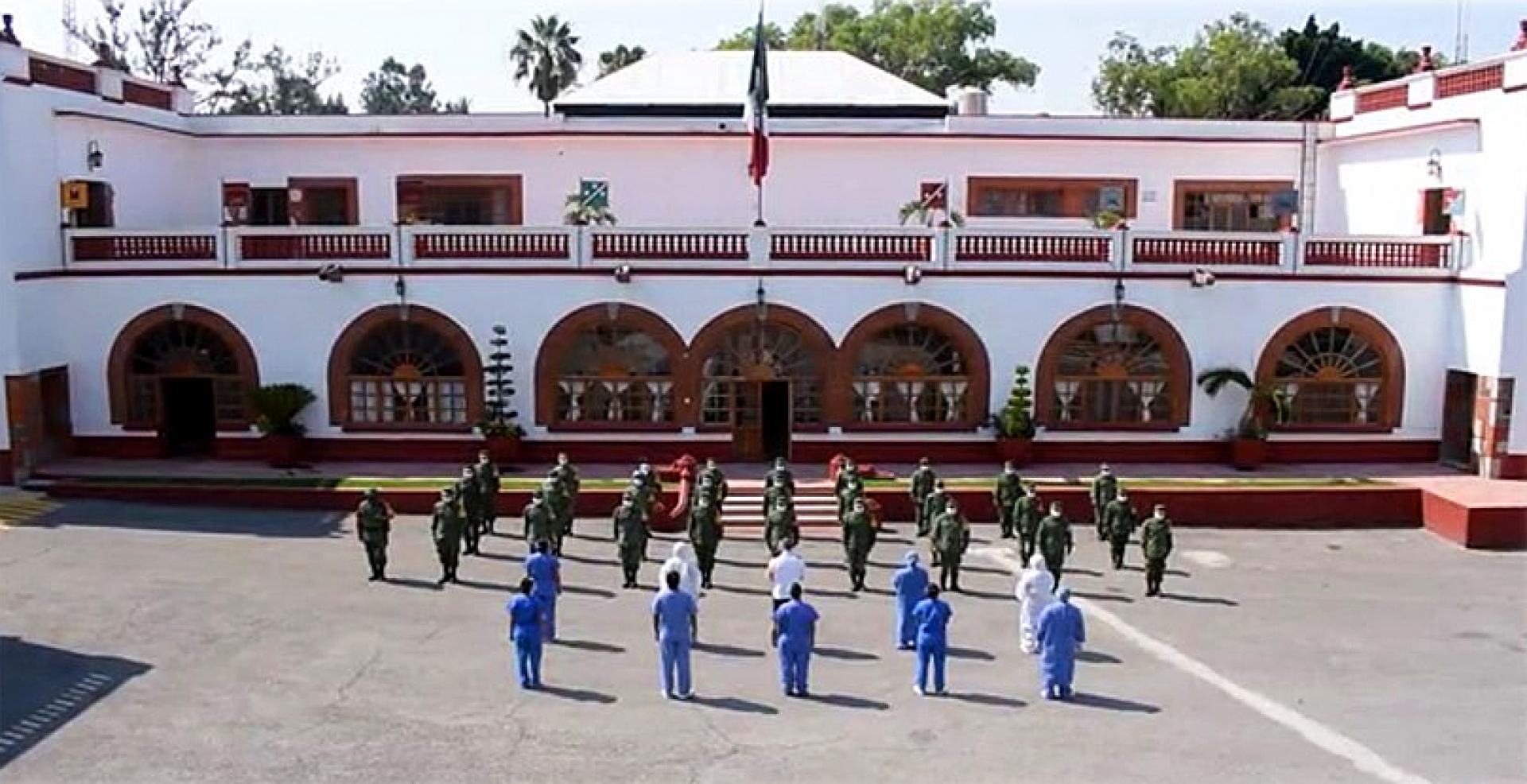 Realizarán homenaje en la 24 Zona Militar a personas que han fallecido por covid-19