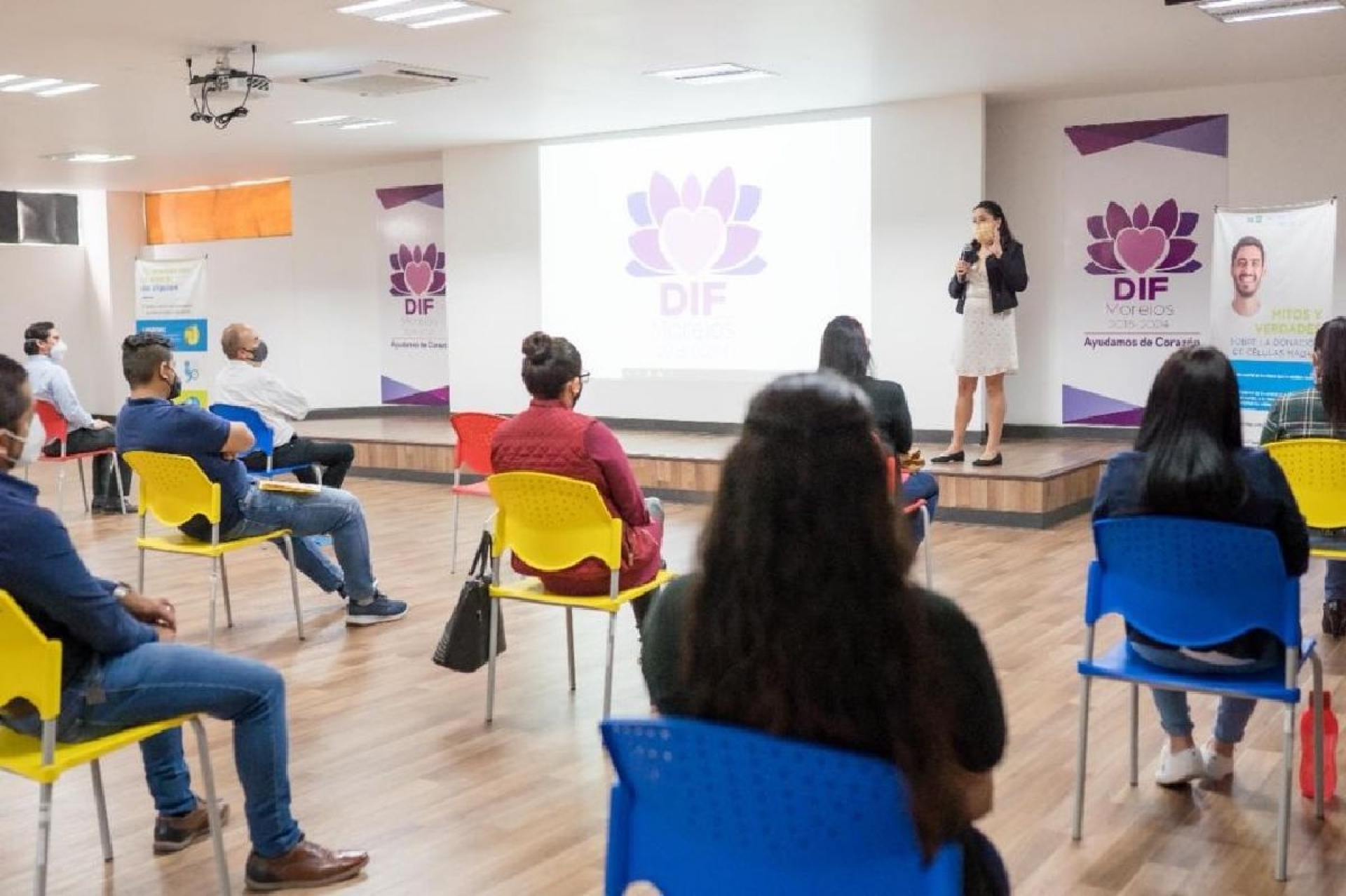 Promueve DIF Morelos la cultura de la donación en el estado