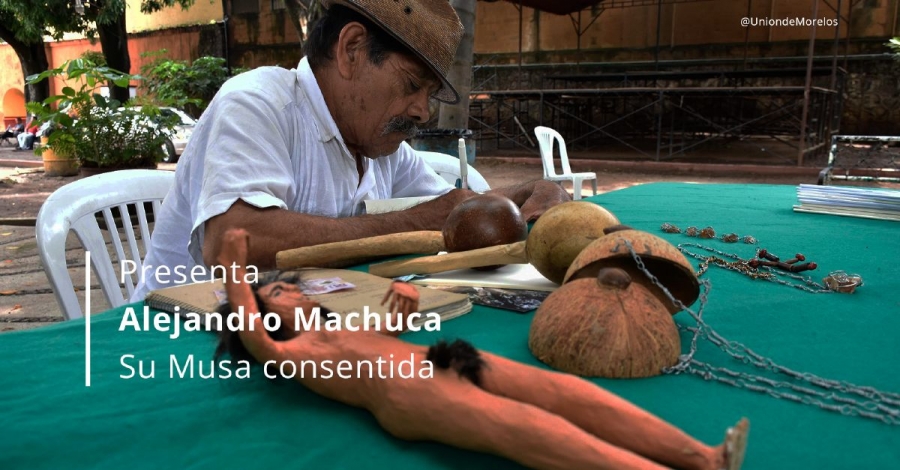 Presenta el poeta Alejandro Machuca su Musa consentida