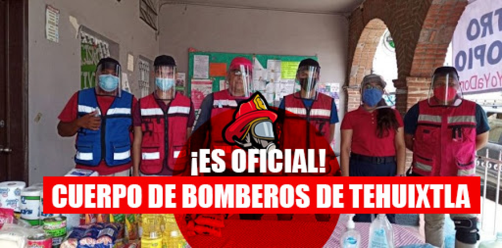 Se formaliza cuerpo de bomberos de Tehuixtla
