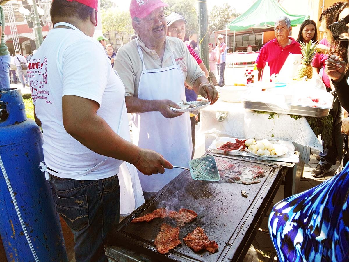 Ayer inició el primer Festival de la Cecina Ixtleca