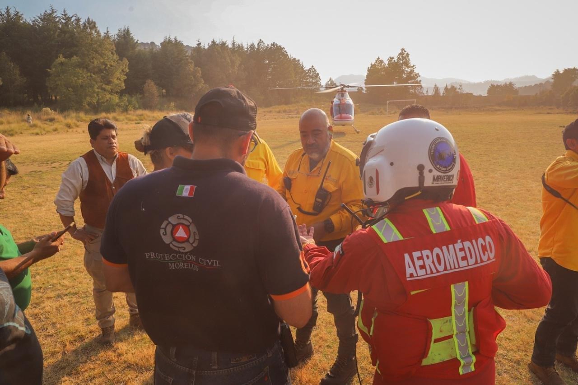 75% de control y 60% de liquidación en incendio forestal 'Lechuguillas' en Huitzilac: EEMI