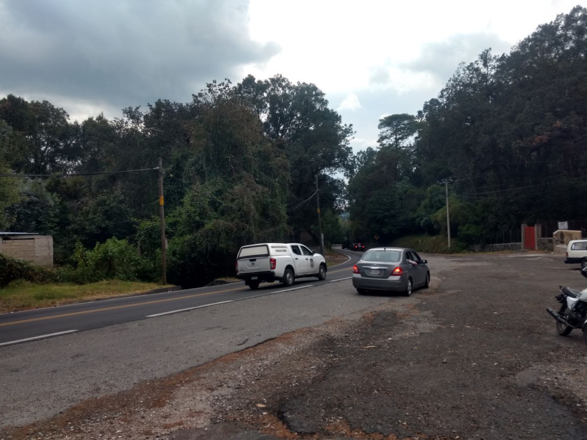 Catean una casa en fraccionamiento de Huitzilac