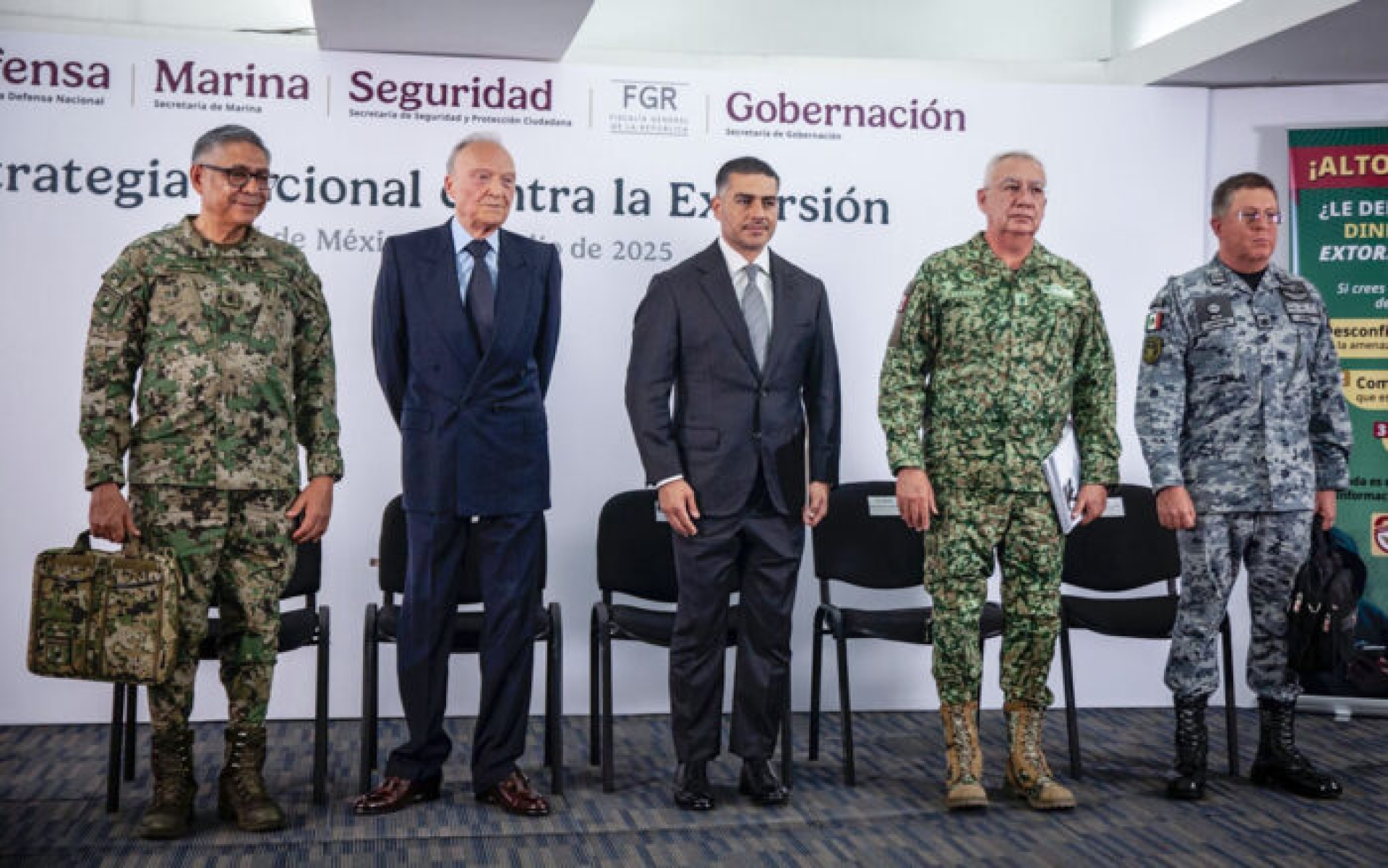 Presentan Estrategia Nacional contra la Extorsión en México
