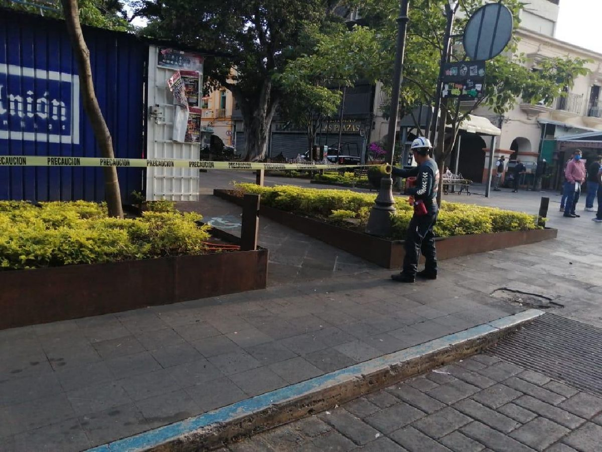Cierran centro histórico