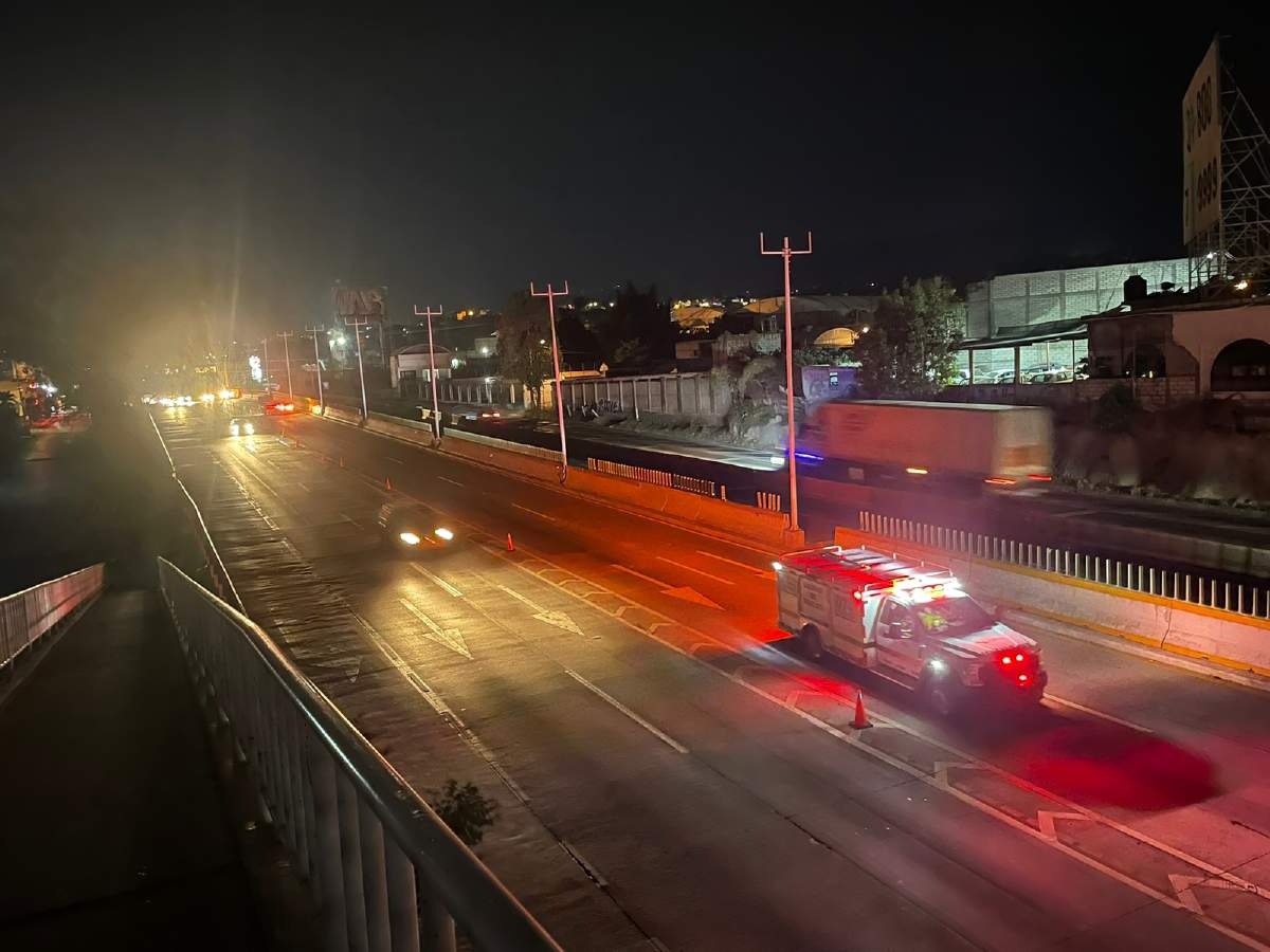 Choque en el Paso Exprés deja un lesionado