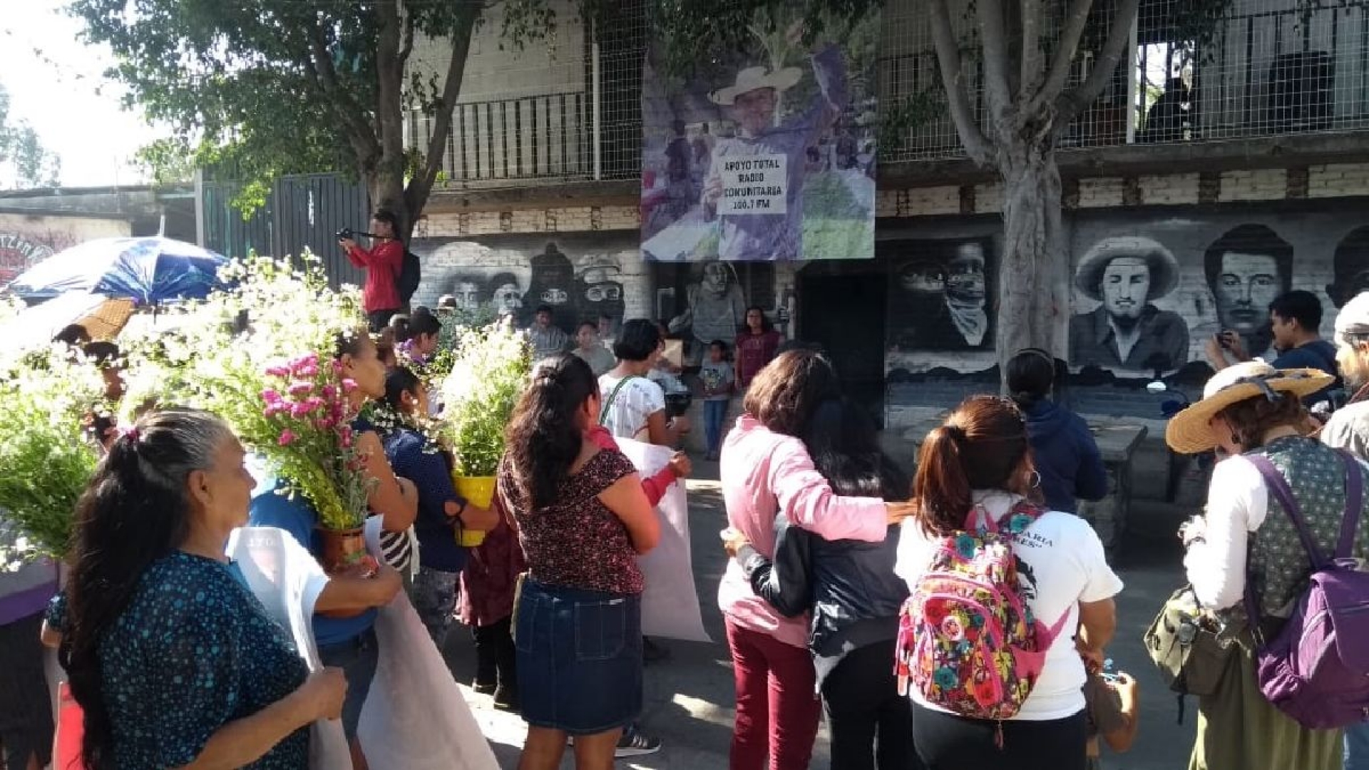 Rinden homenaje en Amilcingo al activista Samir Flores