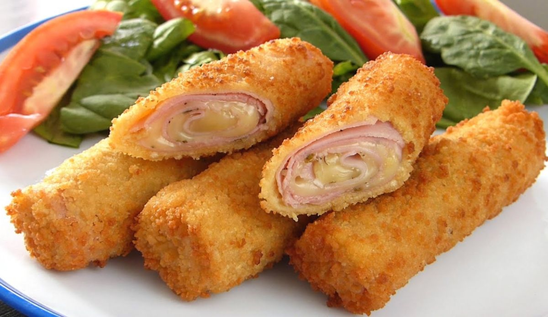 Rollitos de jamón: opción práctica para el lunch escolar en enero