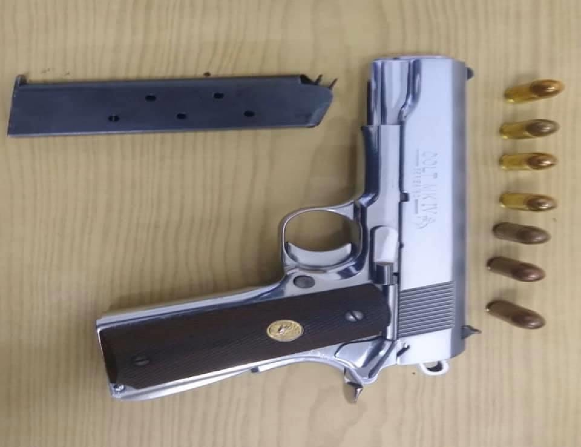 Arrestan a individuo por realizar disparos al aire