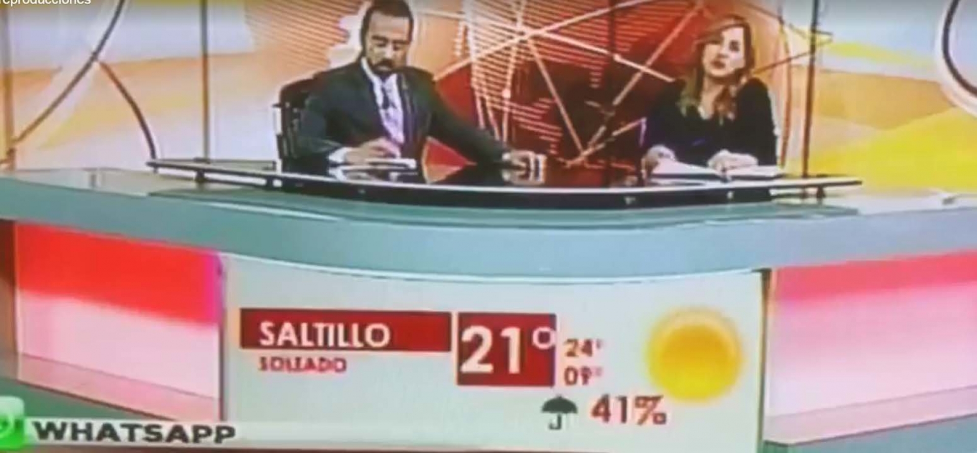 Comentarista saltillense abre video de 'gemidos' en pleno noticiero