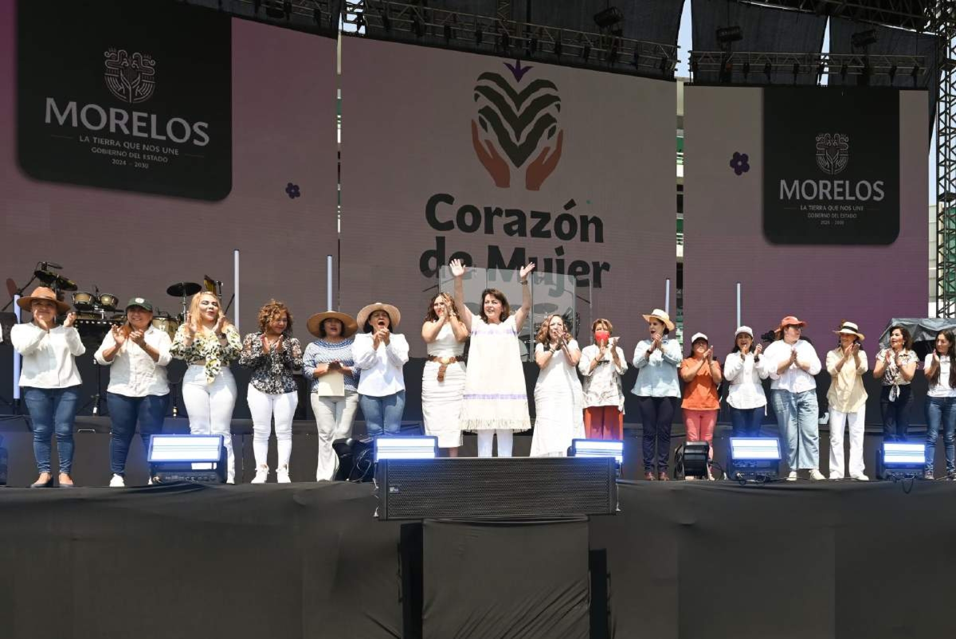 Mujeres, fuerza de Morelos: MGS