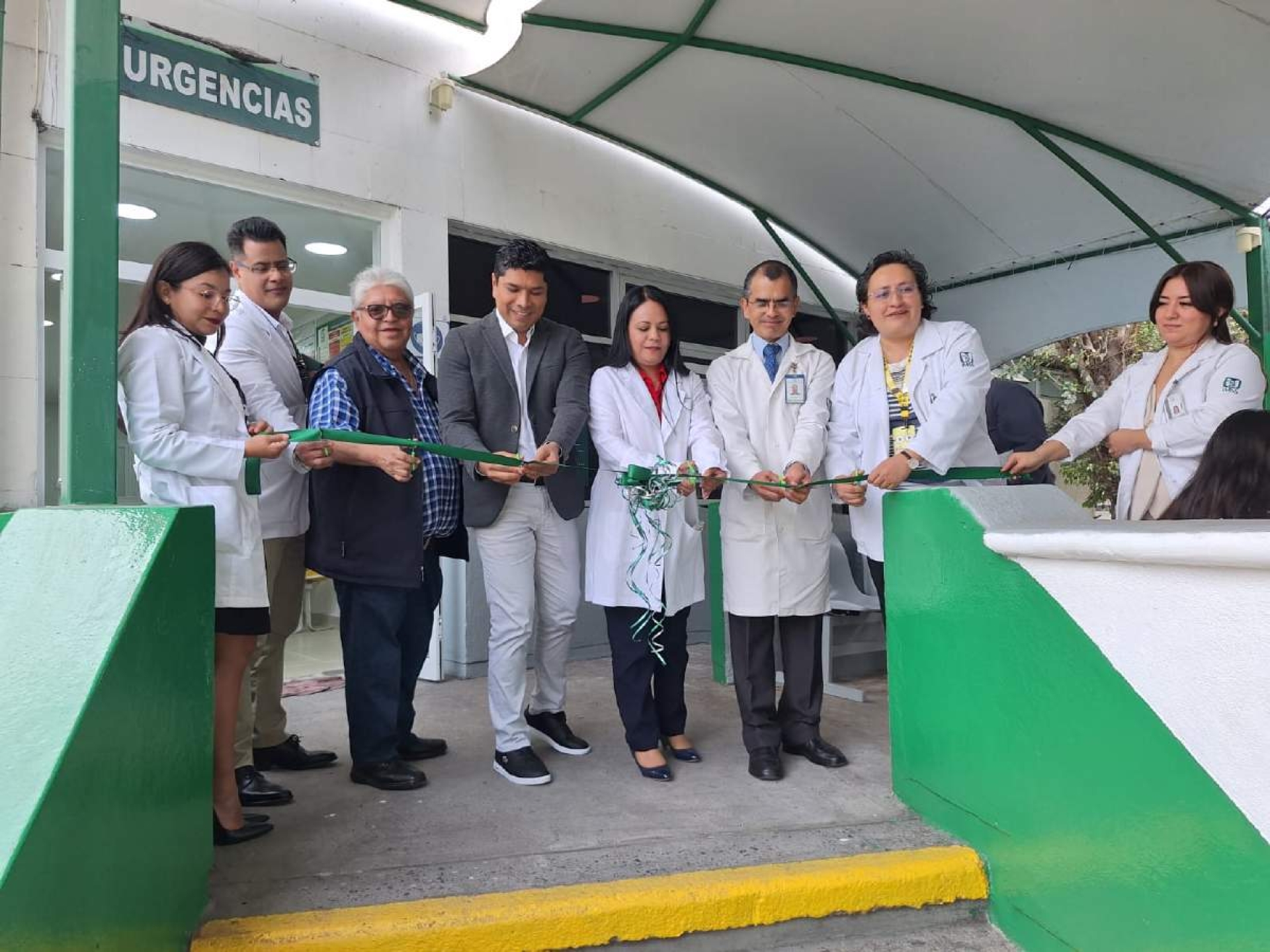 Entrega IMSS Morelos obras de remodelación del Hospital General de Zacatepec
