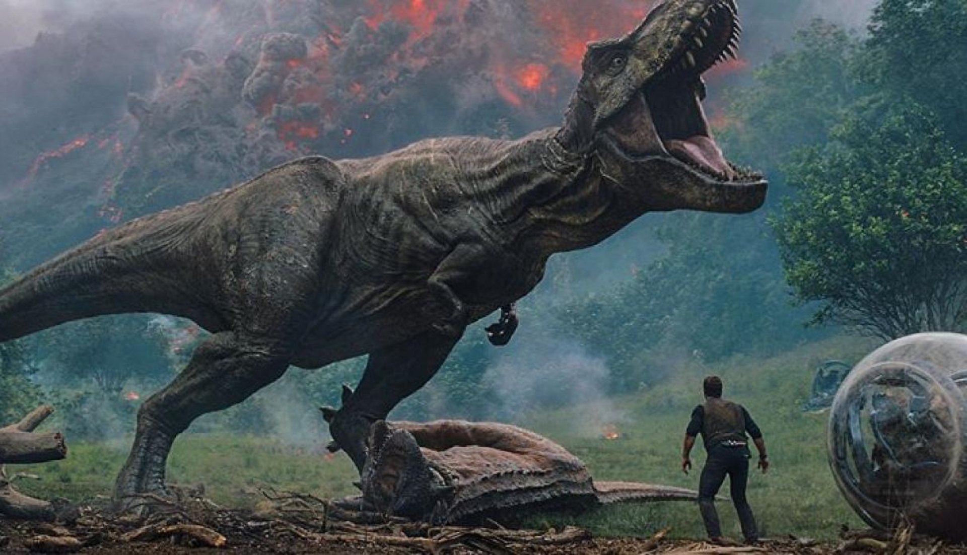 “Jurassic World 2” se hace del primer lugar otra vez