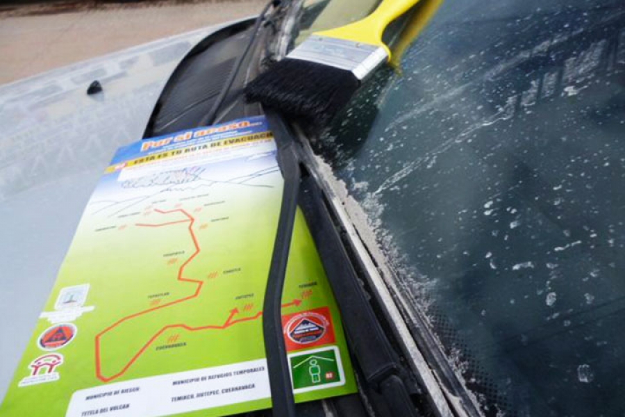 Podría caer otra vez ceniza en Morelos: Cenapred