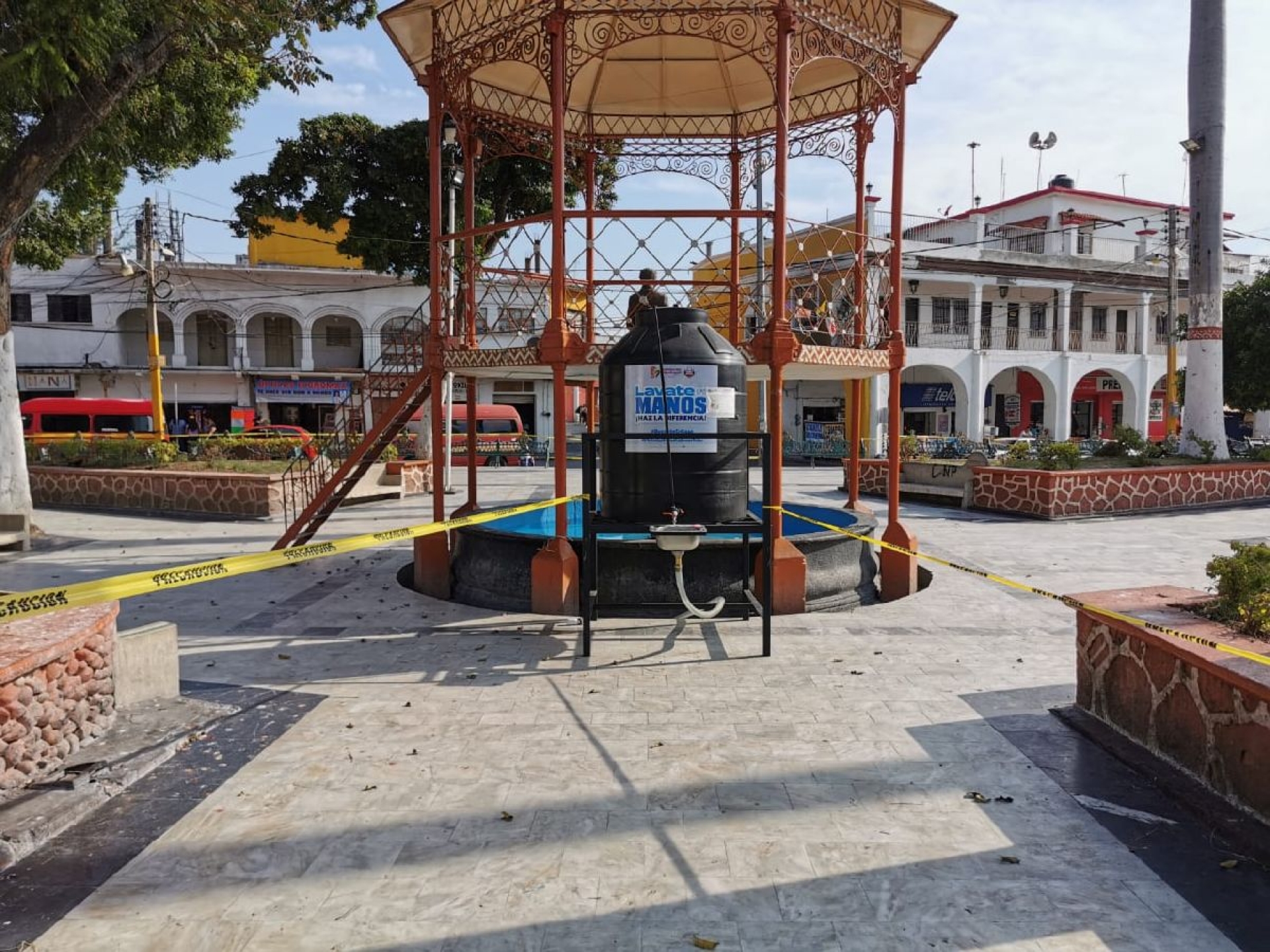Cierran espacios públicos en Yautepec para frenar el Covid-19