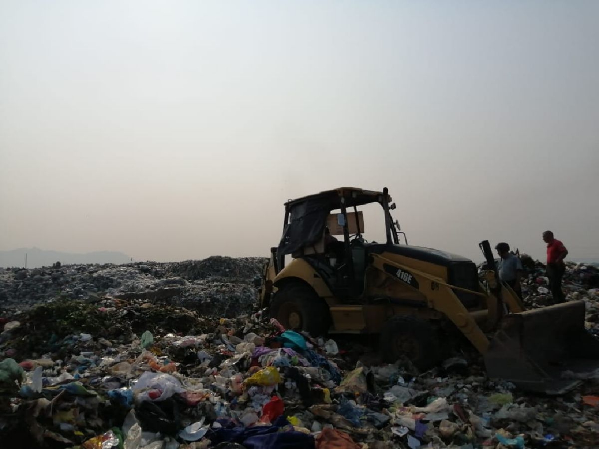 Se incendia el tiradero de basura “Ojo Seco” de Yautepec