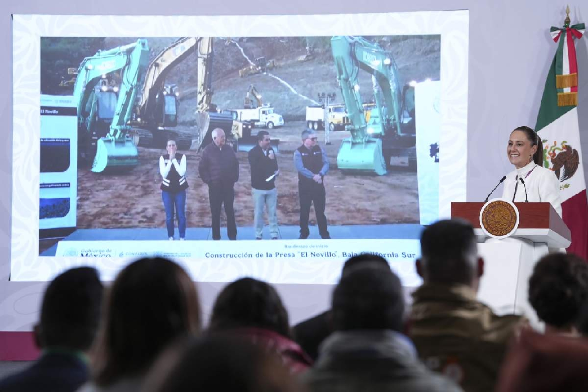 Encabeza Claudia Sheinbaum inicio de obra de la presa 'El Novillo'