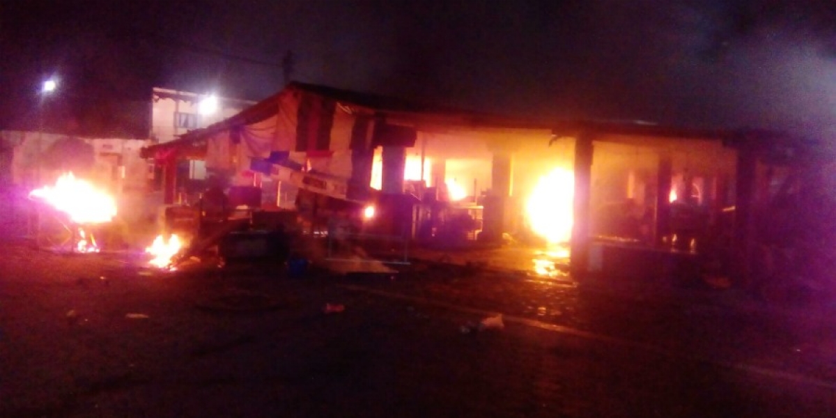 Se enfrentan policías y habitantes de Totolapan