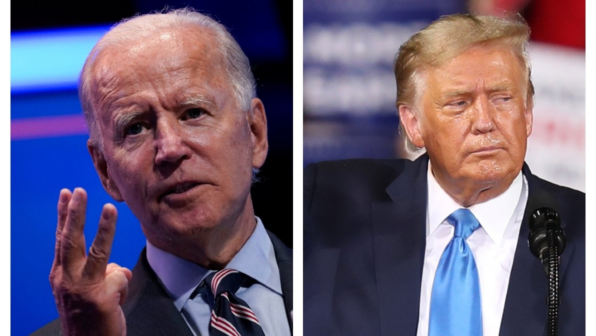 Joe Biden aventaja a Trump a nivel nacional, según un sondeo