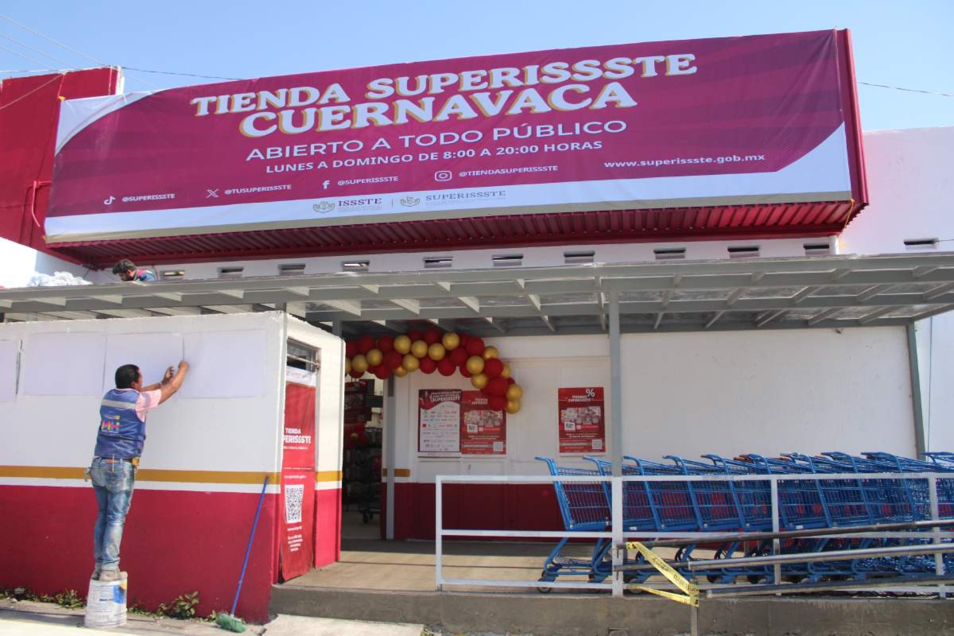 Relanzan tiendas 'Superissste' en Morelos