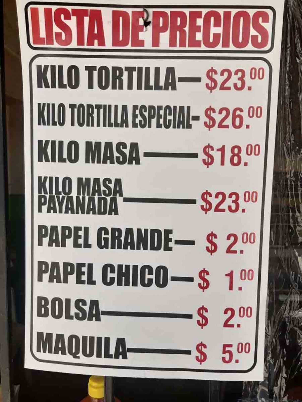 Kilogramo de tortilla ya se vende en 23 pesos en la zona sur