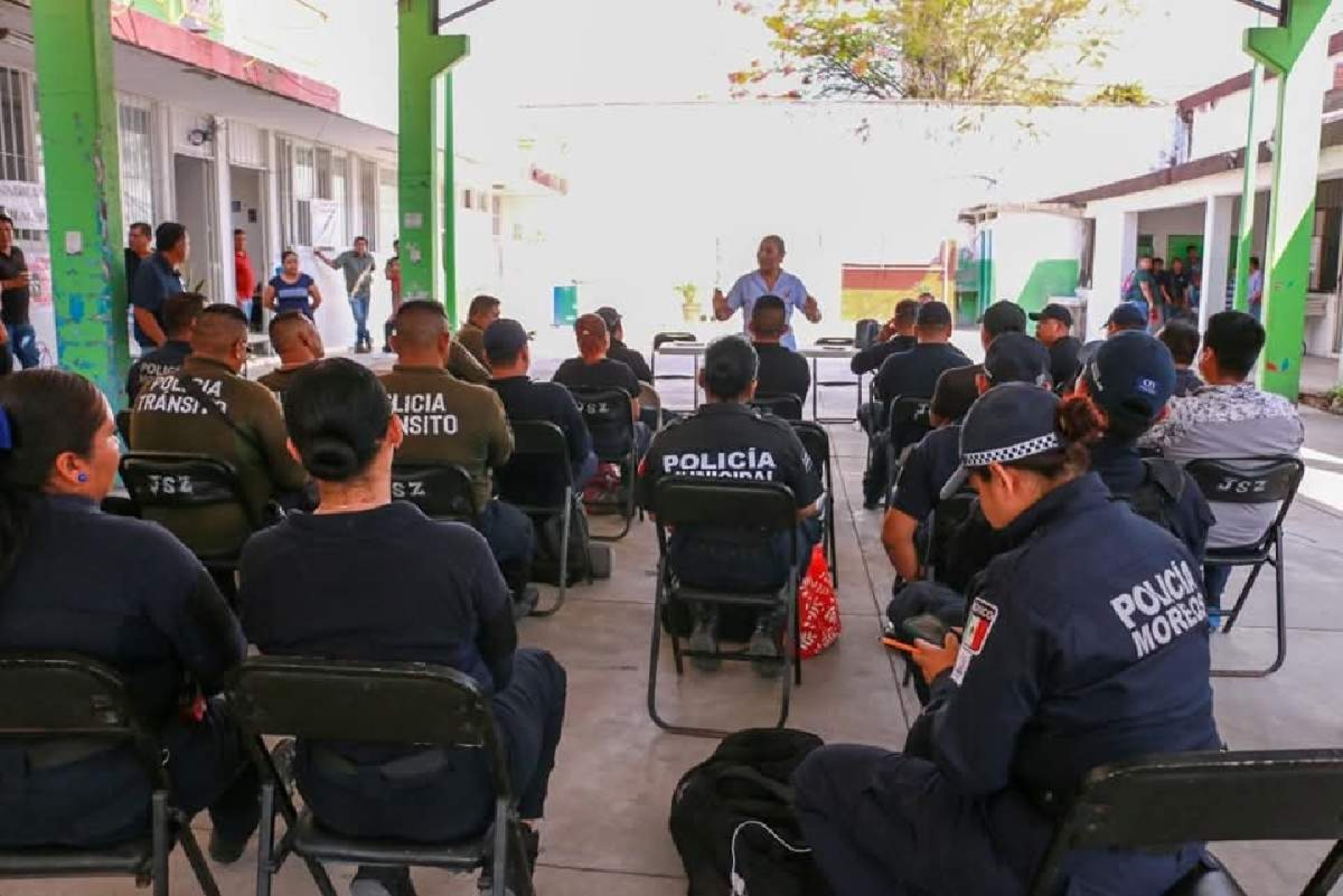 Capacitan a cuerpos de emergencia y seguridad de Xoxocotla