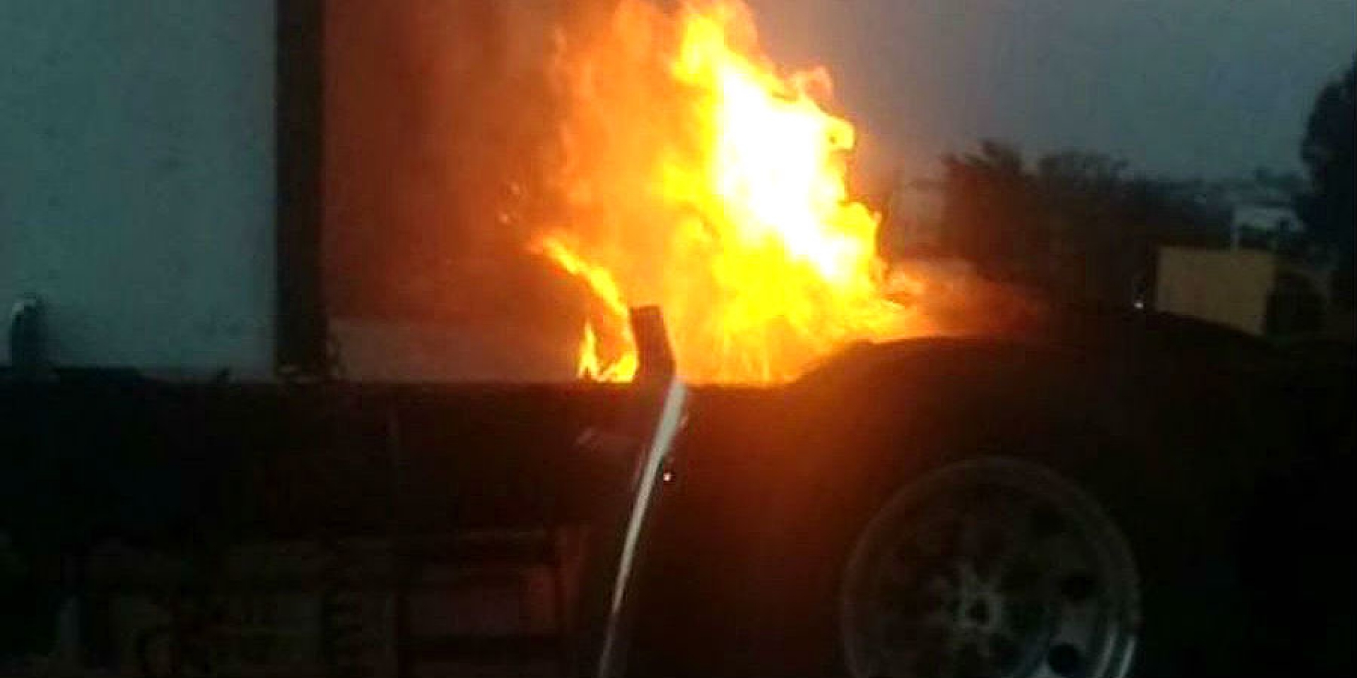 Se incendia tráiler en la autopista México-Cuernavaca