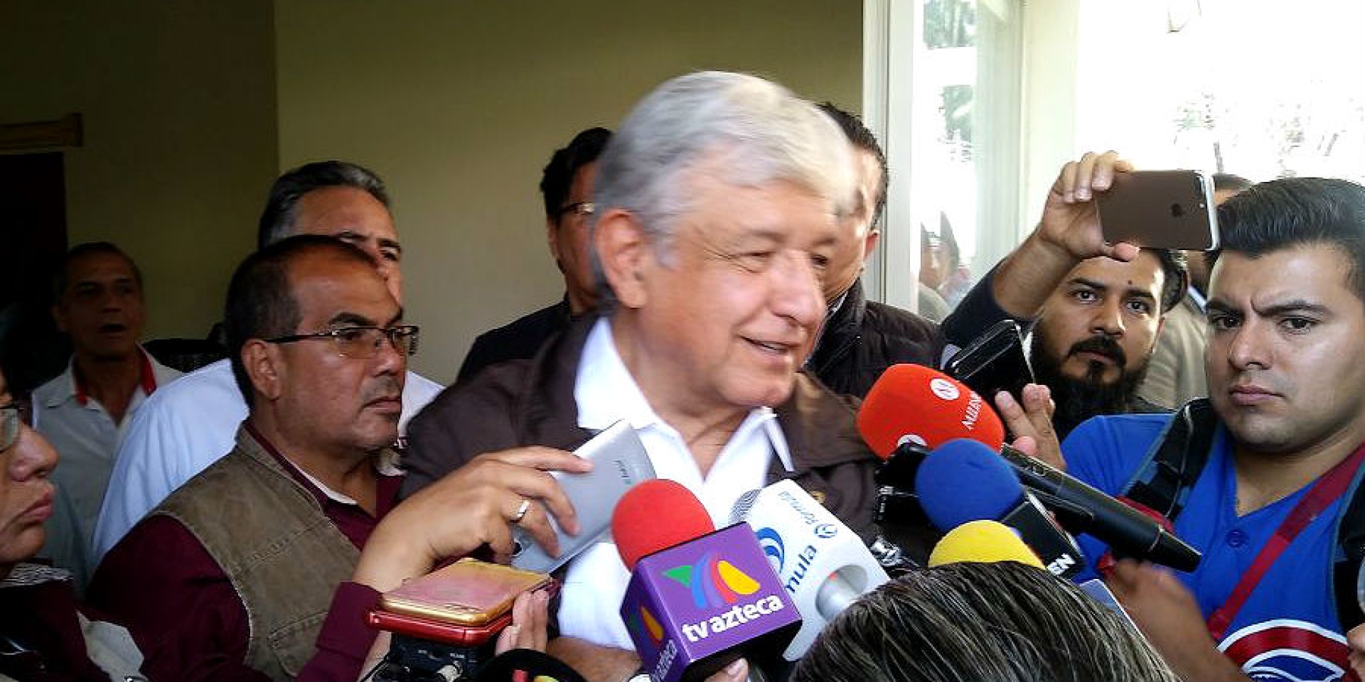 En Morelos, sostiene AMLO que postulación de Gómez Urrutia es apoyada por sindicatos mineros internacionales