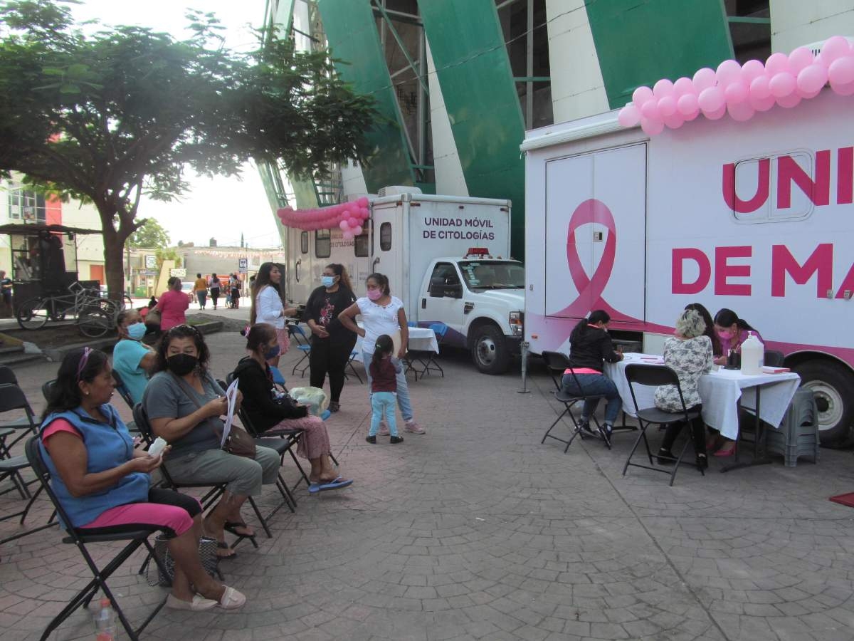 Instalan módulos de mastografías y citologías en Zacatepec