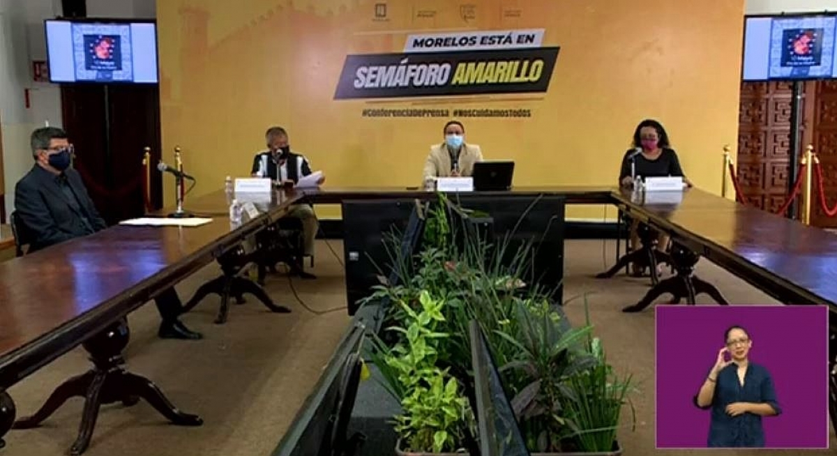 En Morelos, 32,837 casos confirmados acumulados de covid-19 y 3,292 decesos