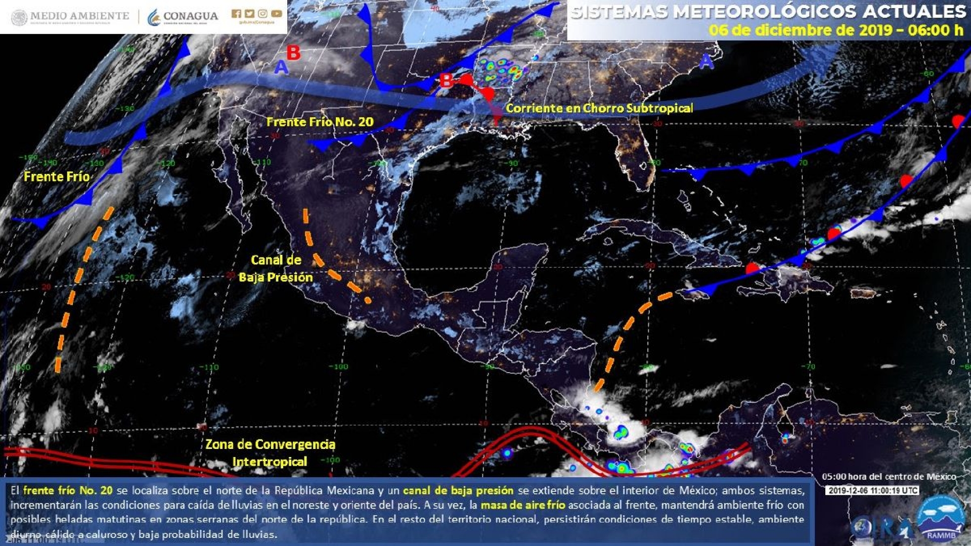 Prevén temperaturas bajas durante las mañanas de este fin de semana