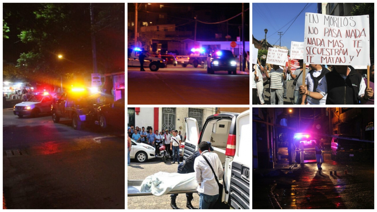 Insoportable, ola de ejecuciones en Morelos