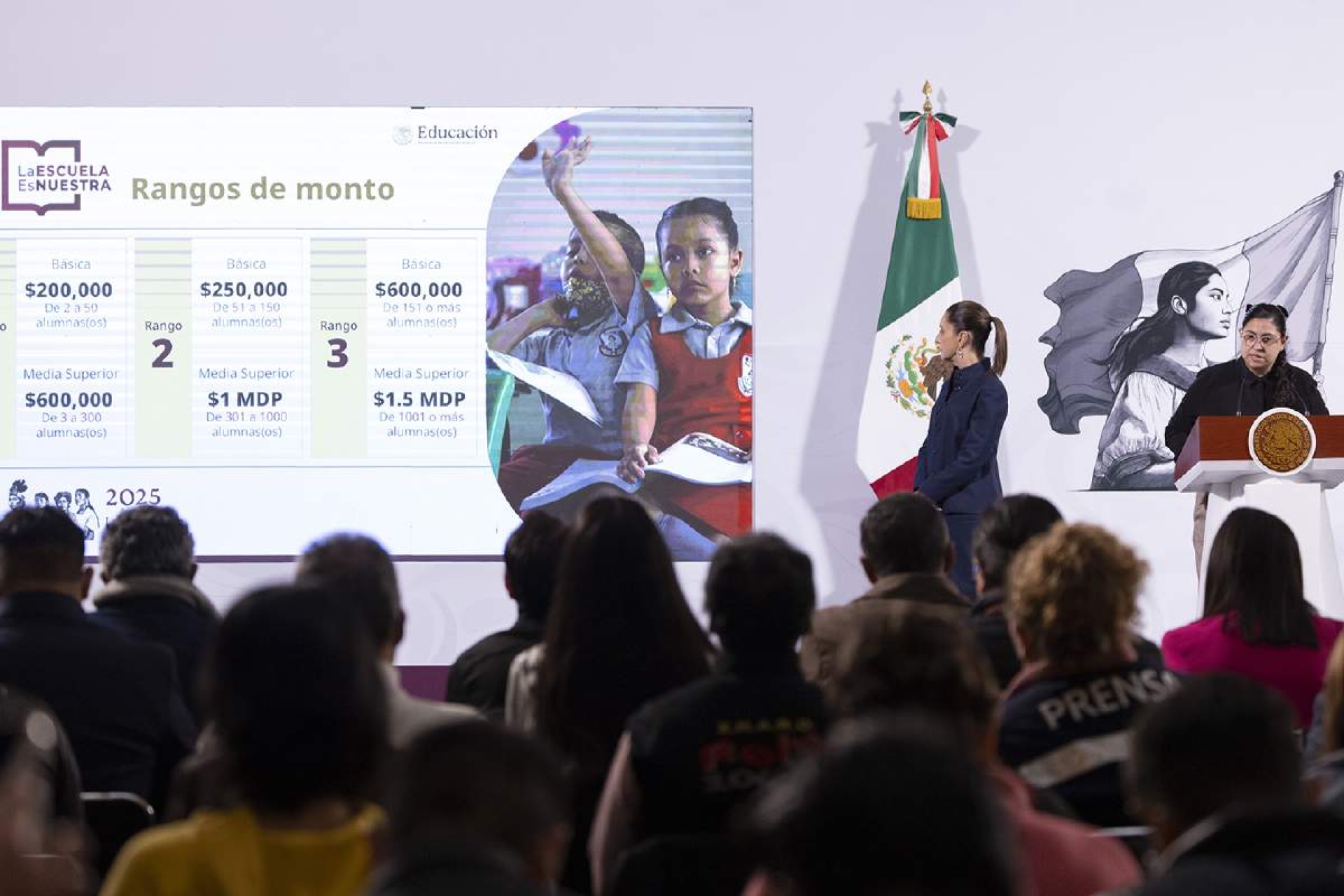 En puerta, convocatoria de La Escuela es Nuestra