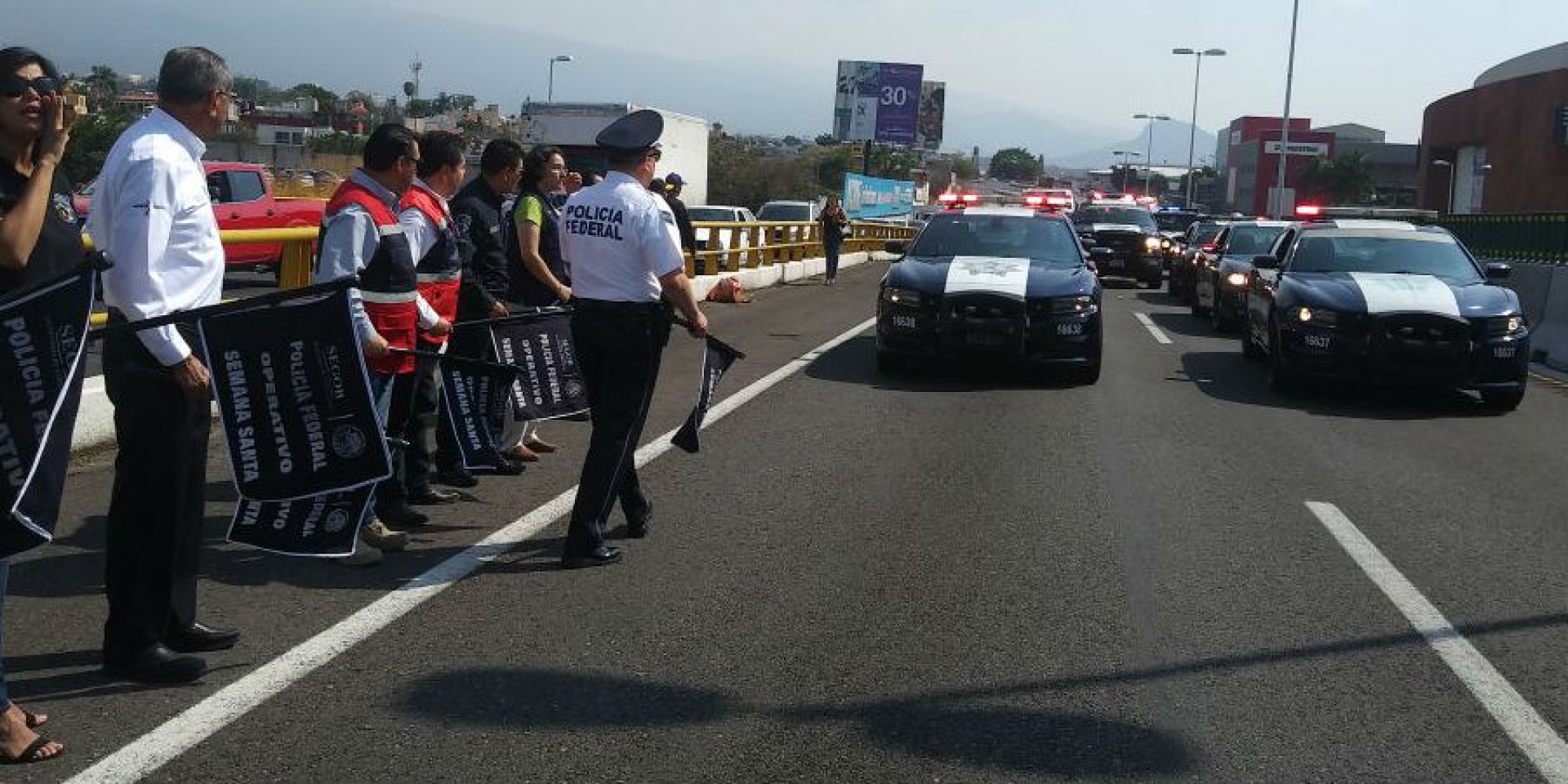 Da inicio operativo de Semana Santa, encabezado por PF