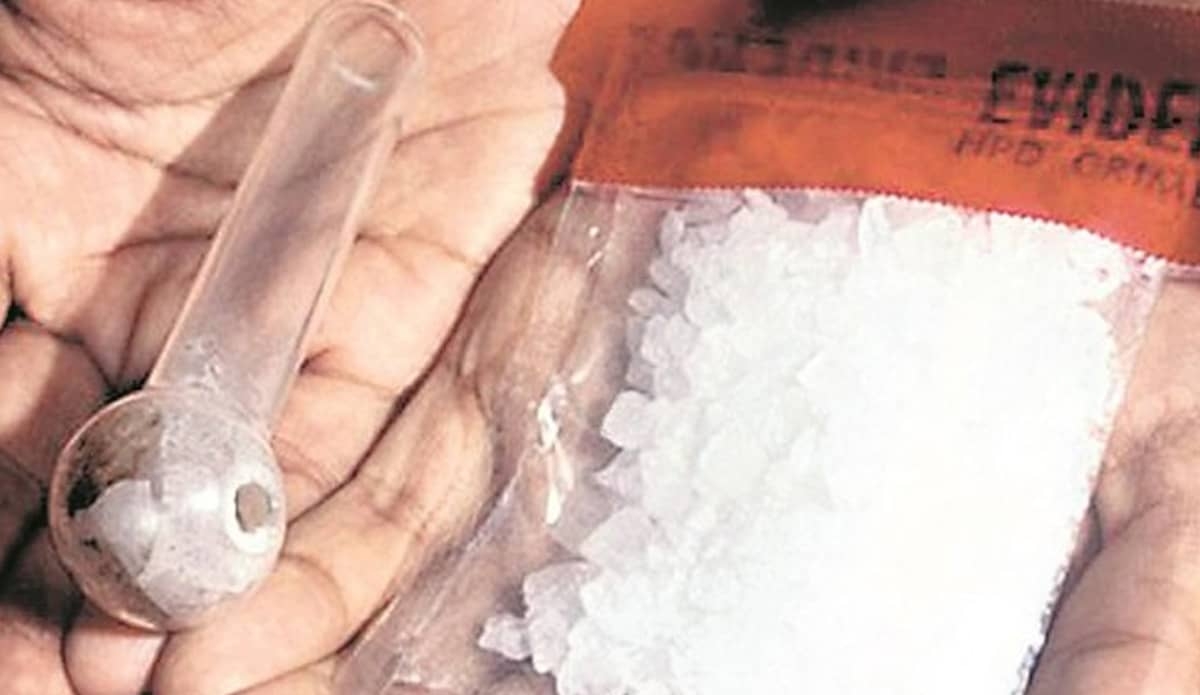 Hallaron “cristal” entre sus pertenencias