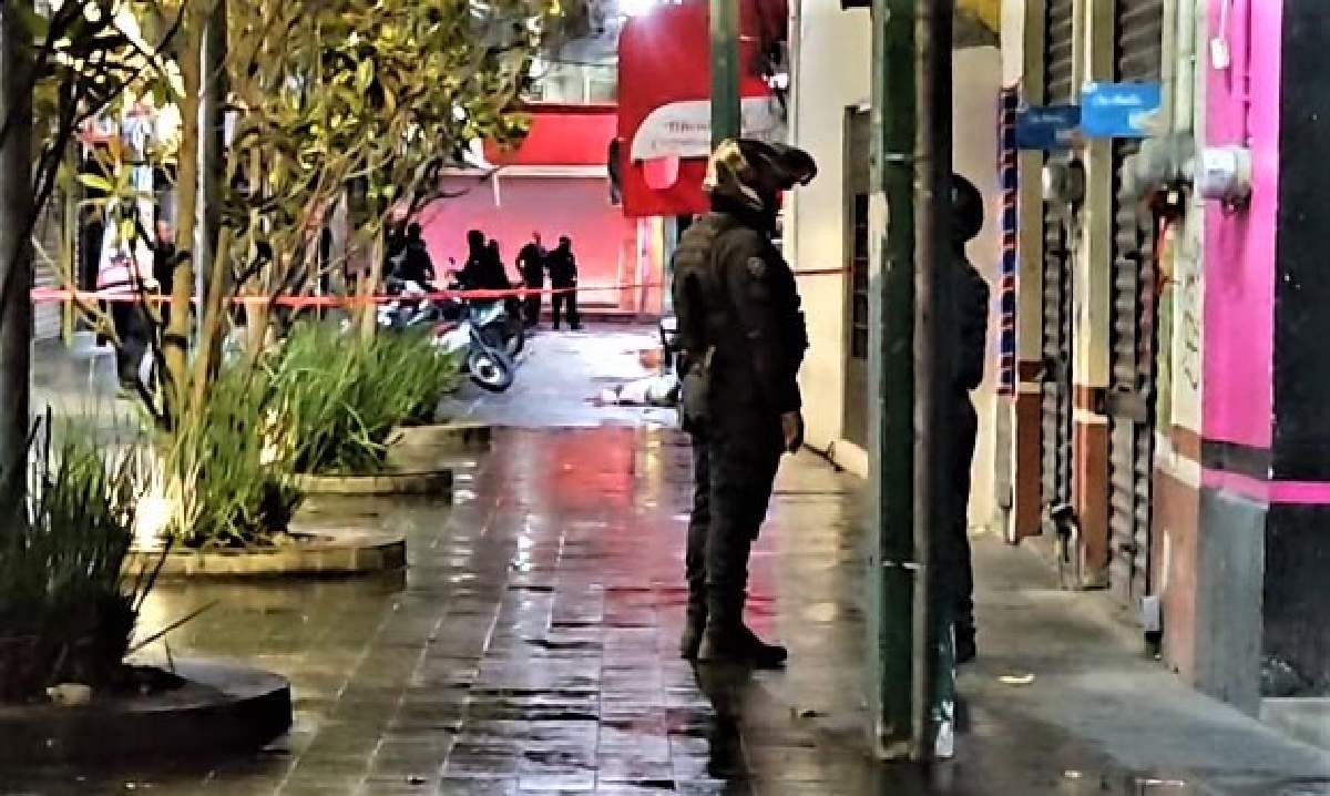 Ataque en pleno Centro de Cuautla deja dos muertos