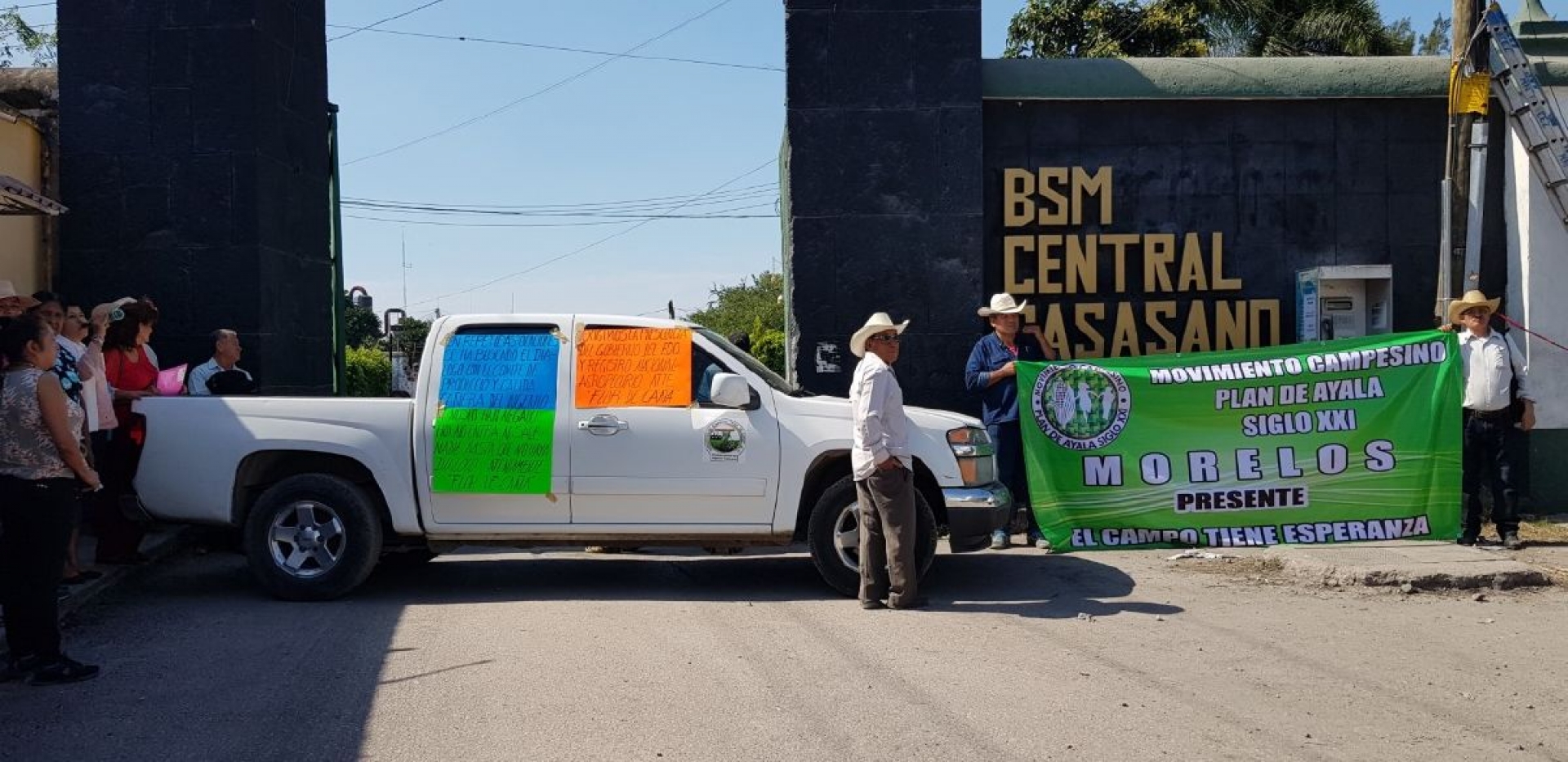 Toman instalaciones del Ingenio de Casasano