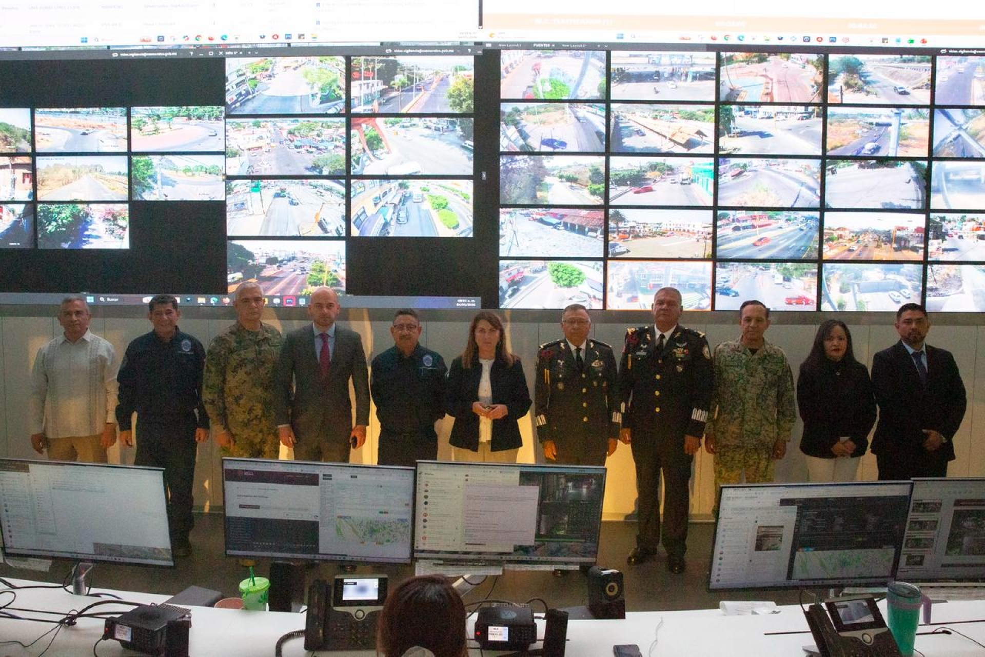 Supervisa gobernadora Margarita González Saravia avances tecnológicos del C5 para fortalecer la seguridad
