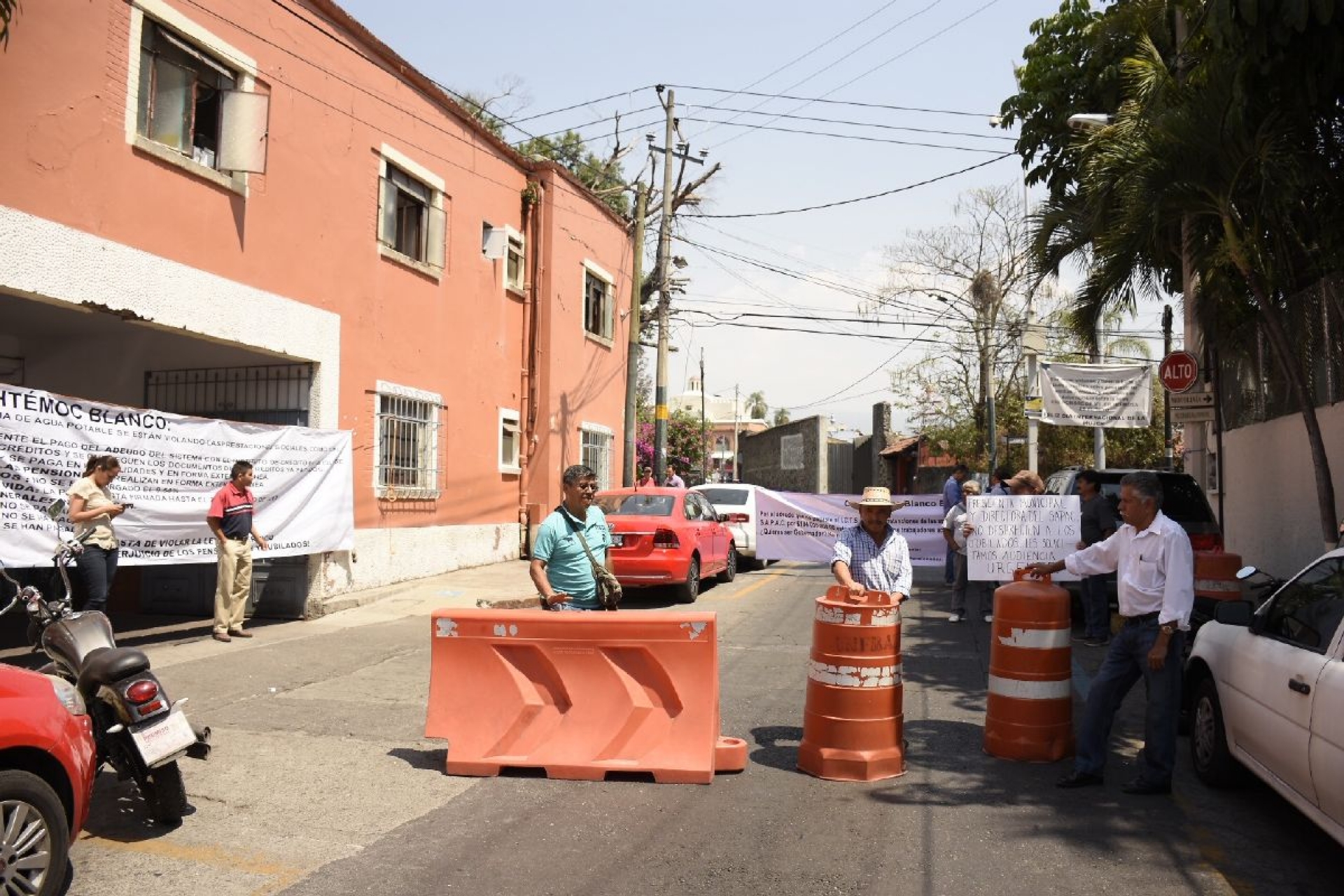 Nueva protesta de jubilados del SAPAC