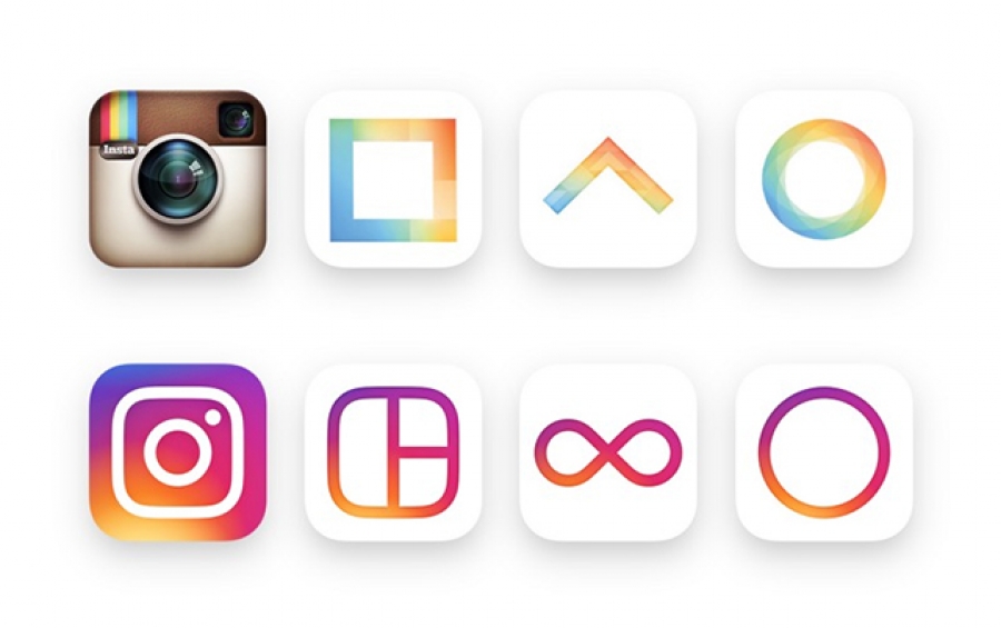 Así fueron las propuestas y el procedimiento para crear el nuevo logo de Instagram