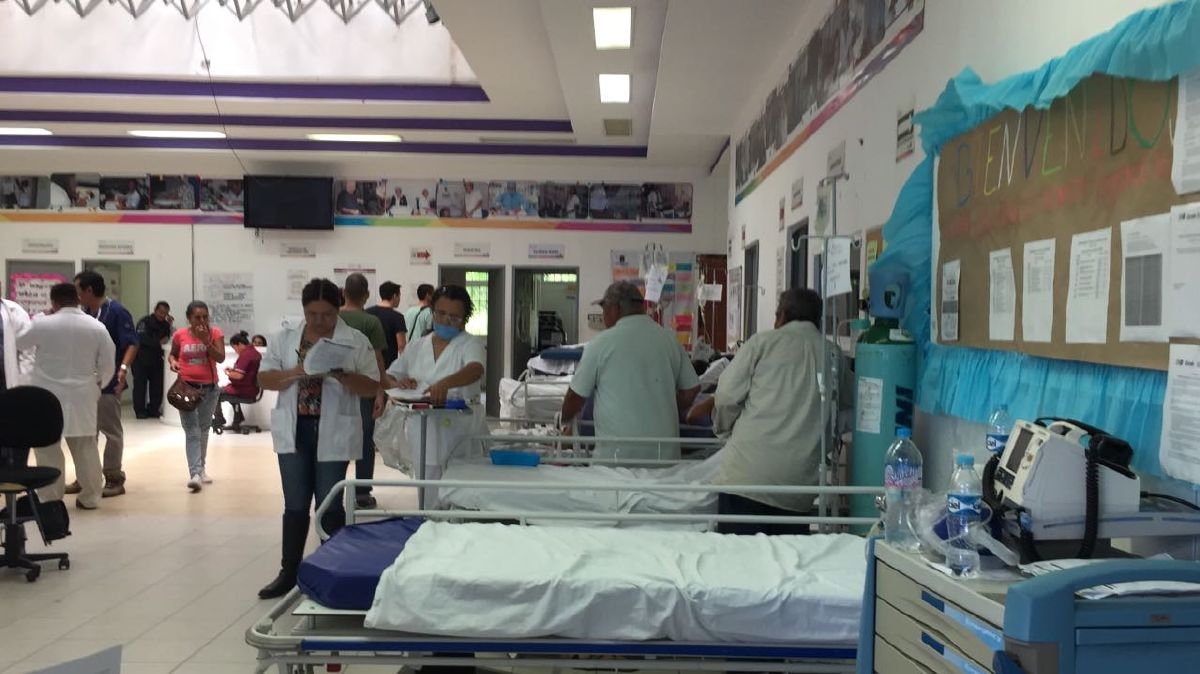 Evacúan Hospital “Dr. Rodolfo Becerril” ante réplica en Xochitepec