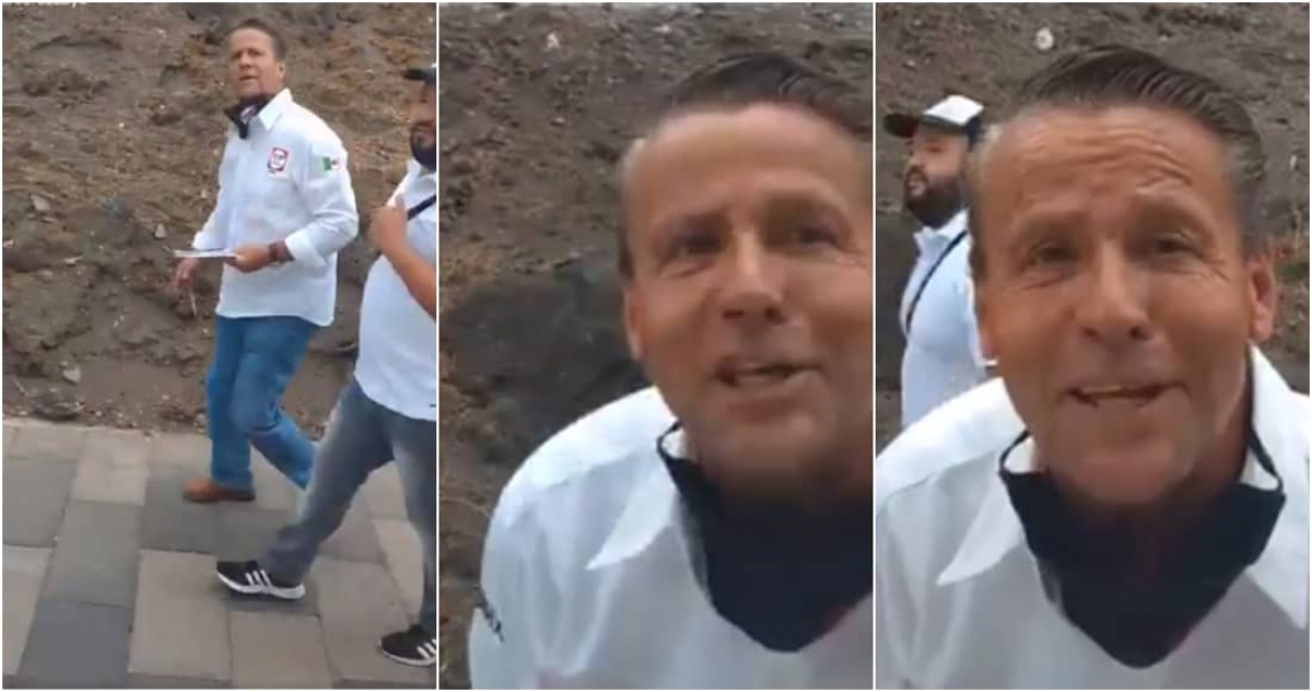Piden a Alfredo Adame mentadas de madre... y él cumple
