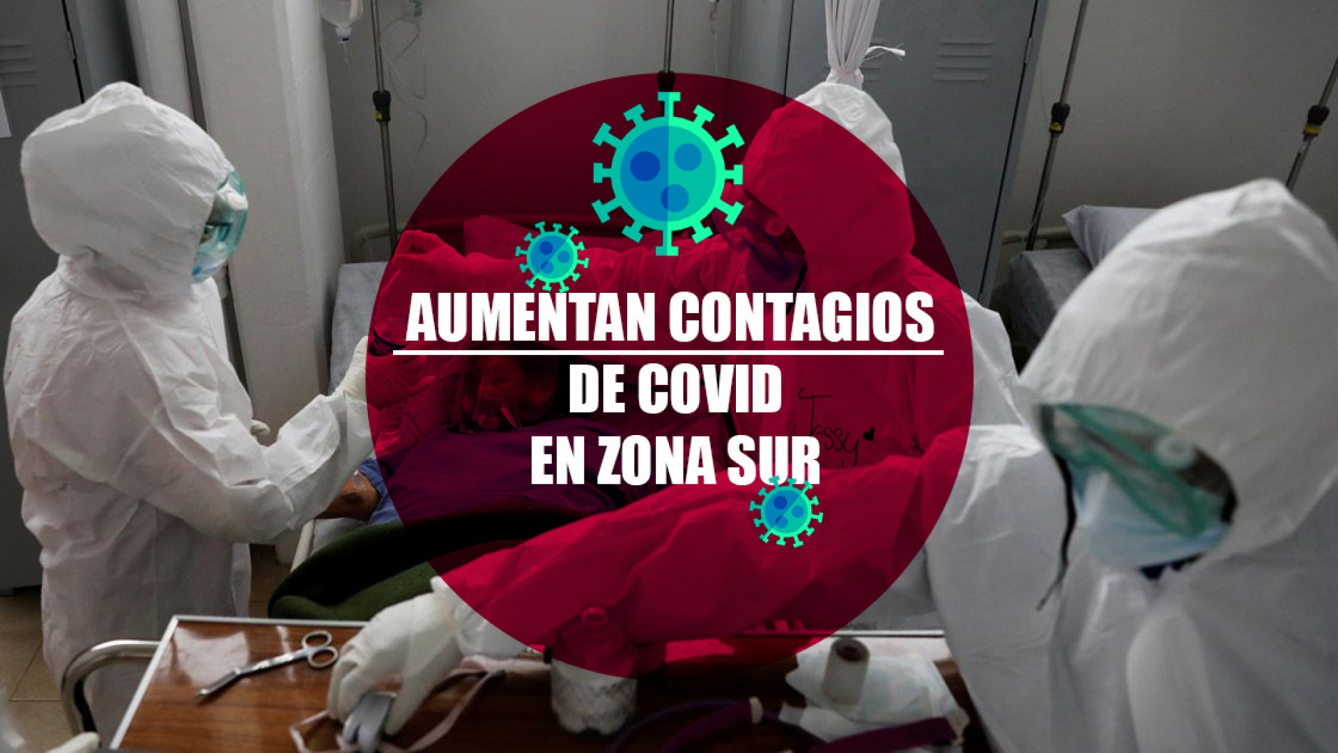 Siguen arriba los contagios de covid-19 en la zona sur; se registraron 402 casos esta semana