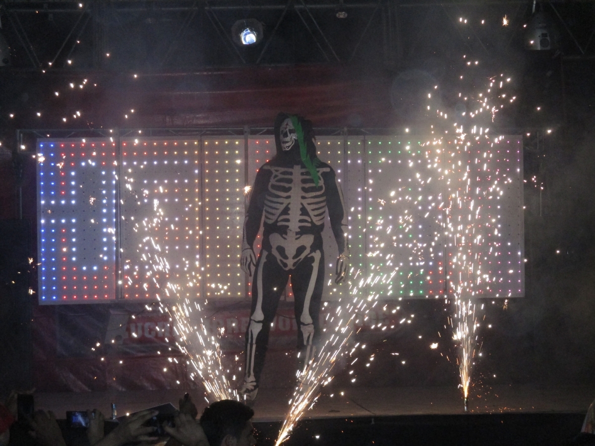 La Parka se lleva la noche en Jiutepec
