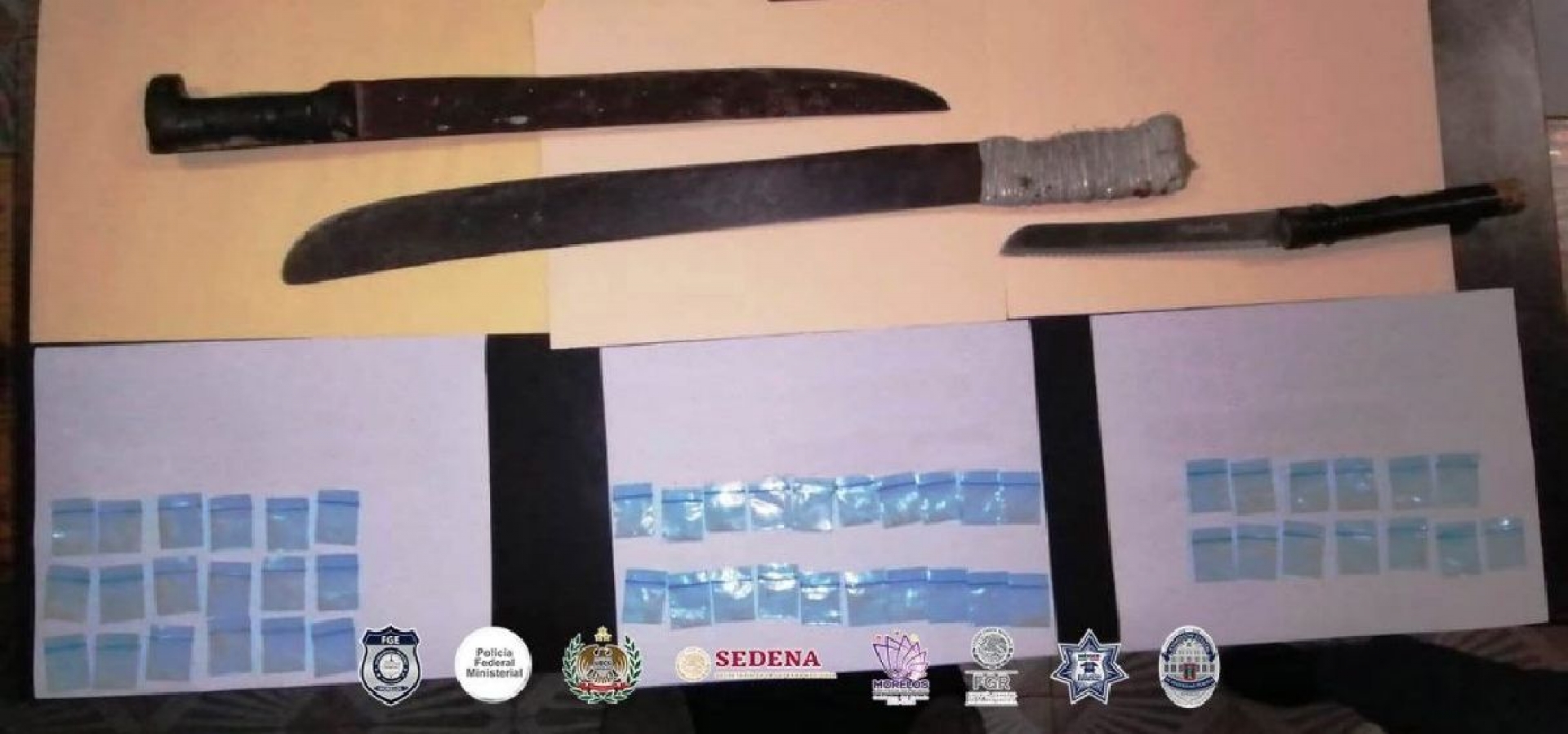 Detienen a tres personas durante el cateo a una casa
