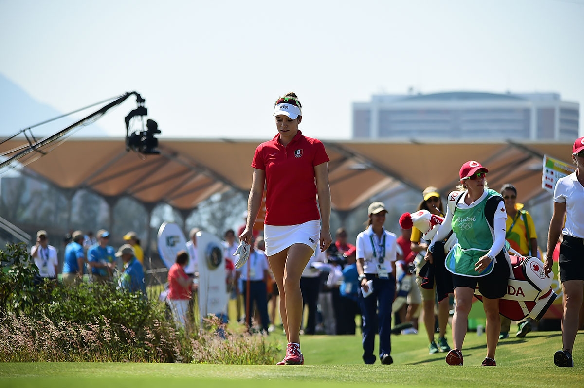 Golfistas inician participación en Río