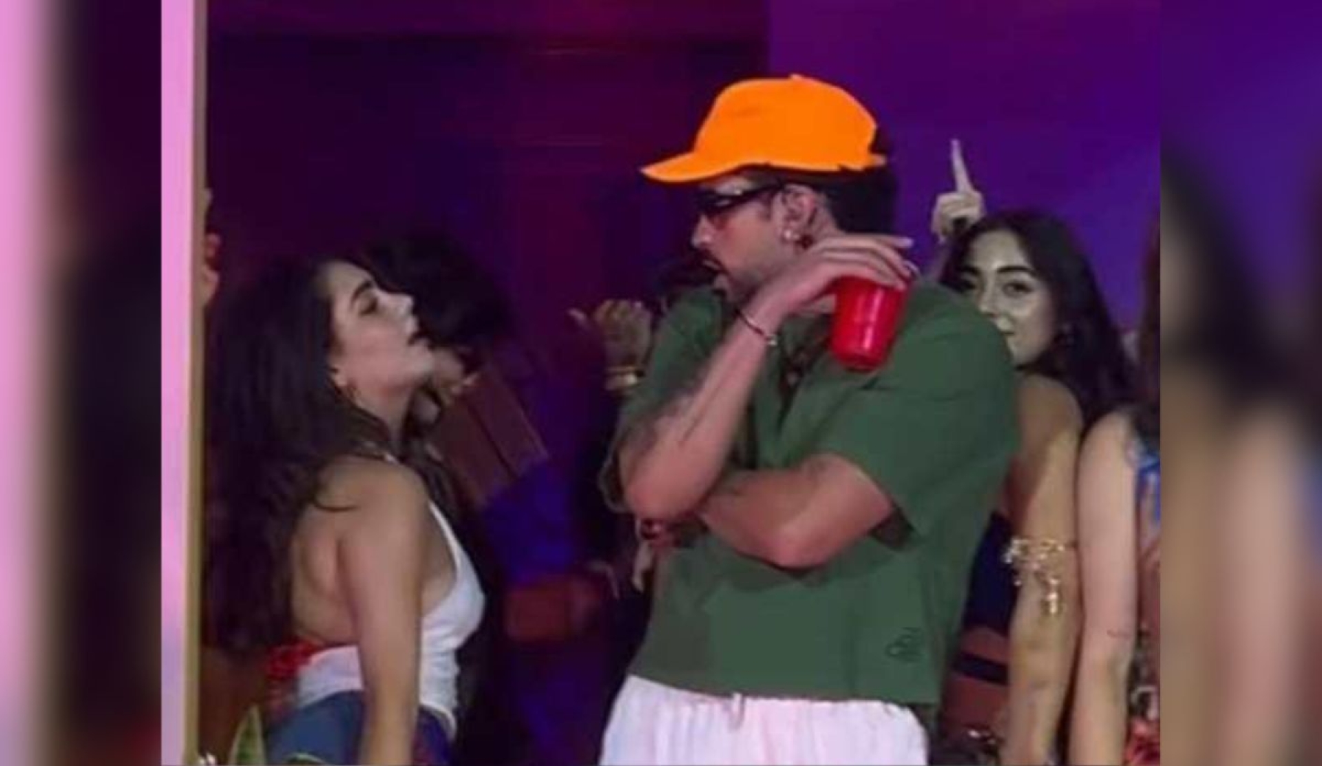 Influencer chilena se vuelve viral con coqueto momento junto a Bad Bunny