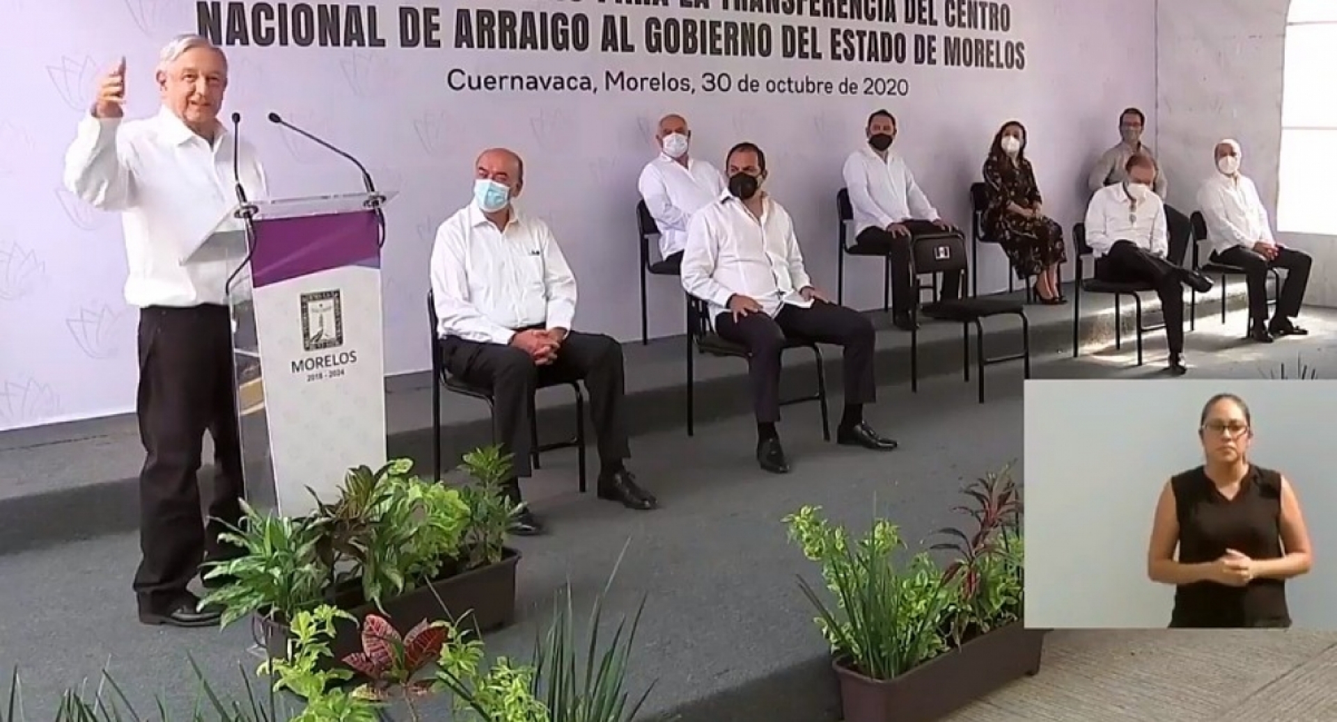 Trasfieren Centro Nacional de Arraigo al gobierno de Morelos