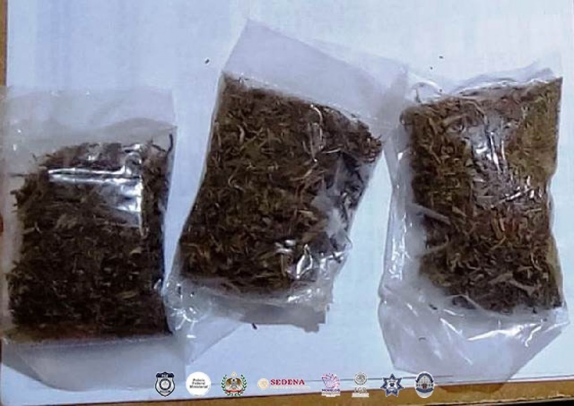 Hallaron marihuana entre sus pertenencias
